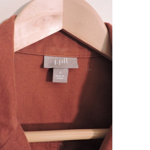 Jjill Blazer Button Down Jacket Top - Picture 6 of 7